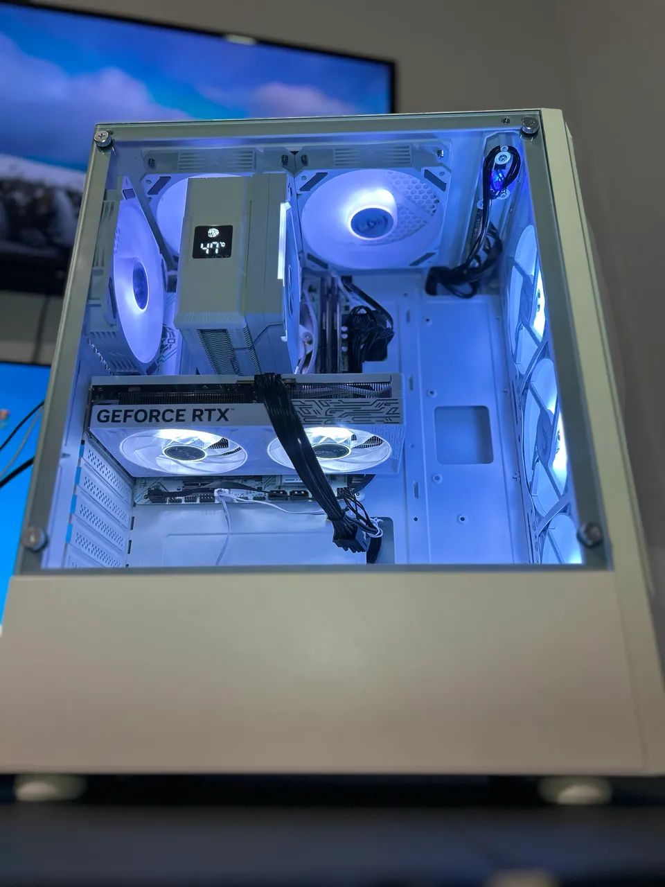 PC Gamer Full White Ryzen 7 + RTX 5050 - Foto 5