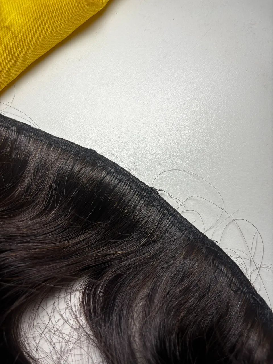 3 telas de cabelo humano 50 cm - Foto 3