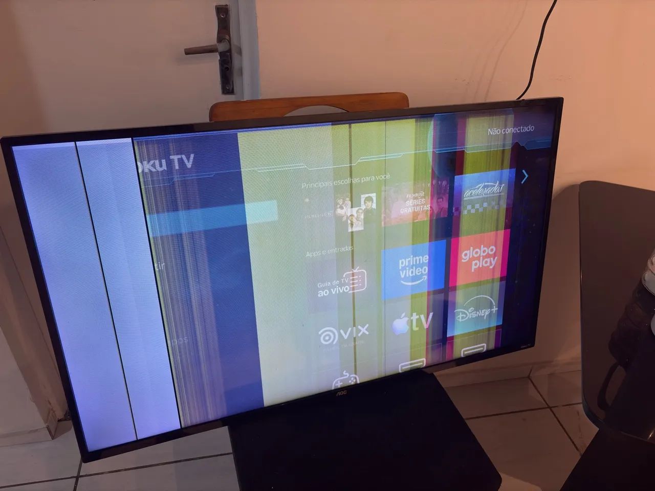TV ROKU 43? - Para Conserto - Foto 2