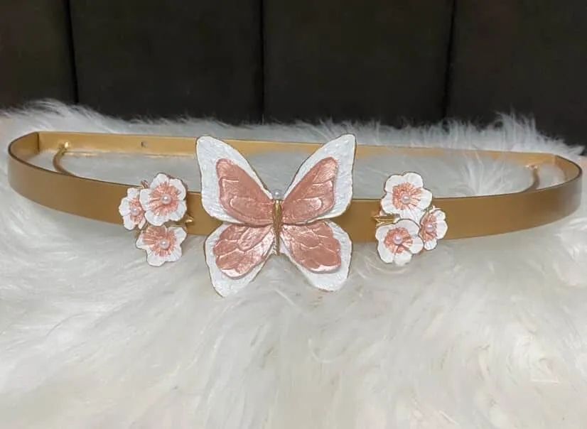 Kit de Dossel Borboleta com Flores + Véu Mosquiteiro/ Entrega Grátis  - Foto 3