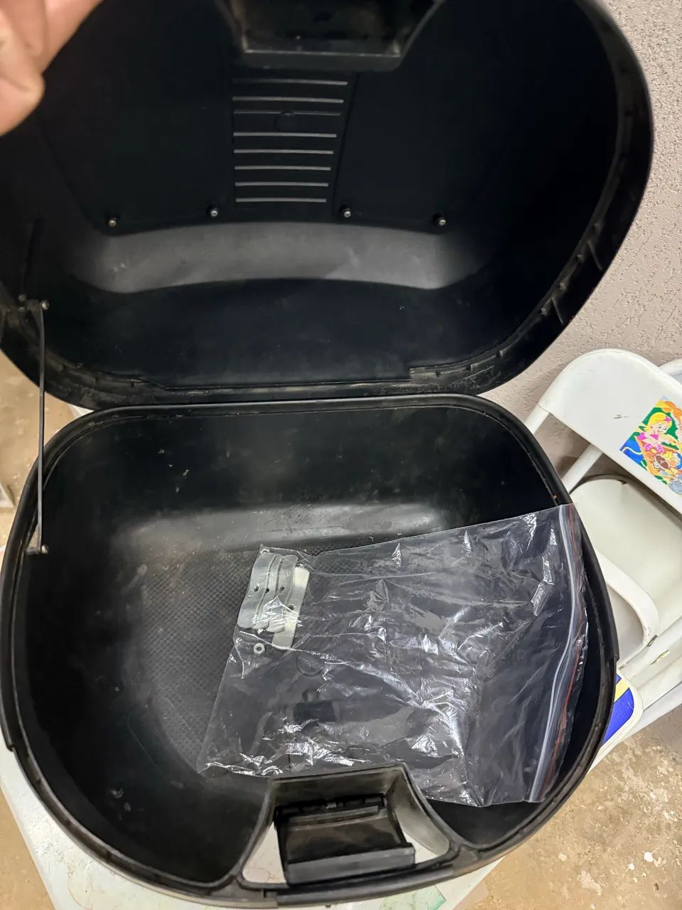Baú bauleto para moto Gow