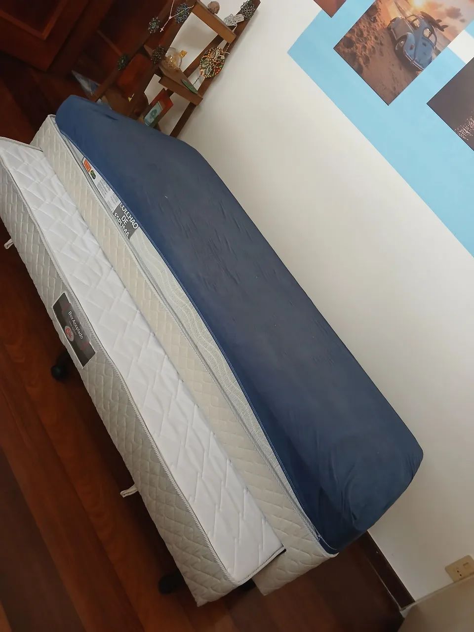 Excelente cama de solteira bicama - Foto 2