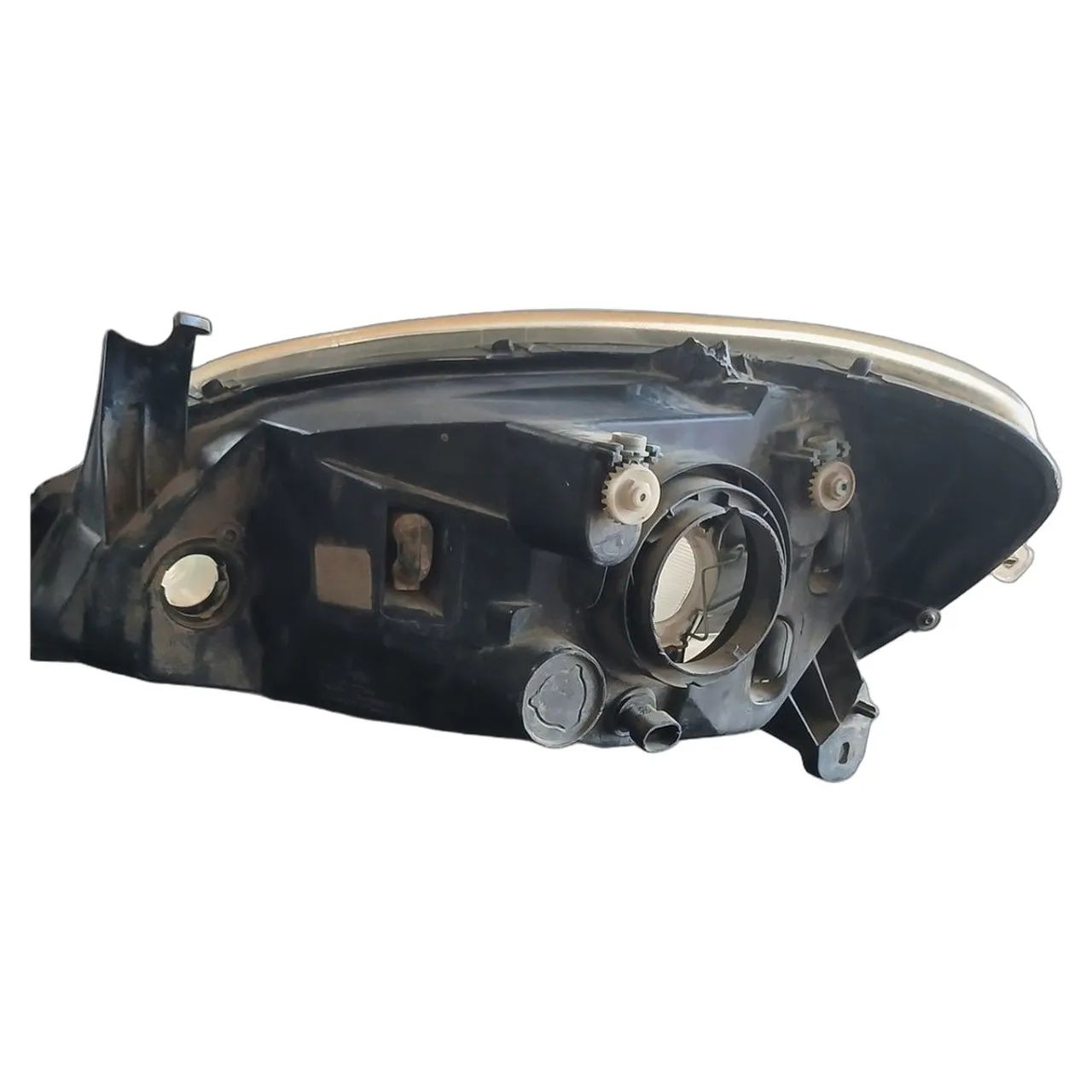 Farol Direito Chevrolet Celta Prisma Máscara Cromada 2007-12