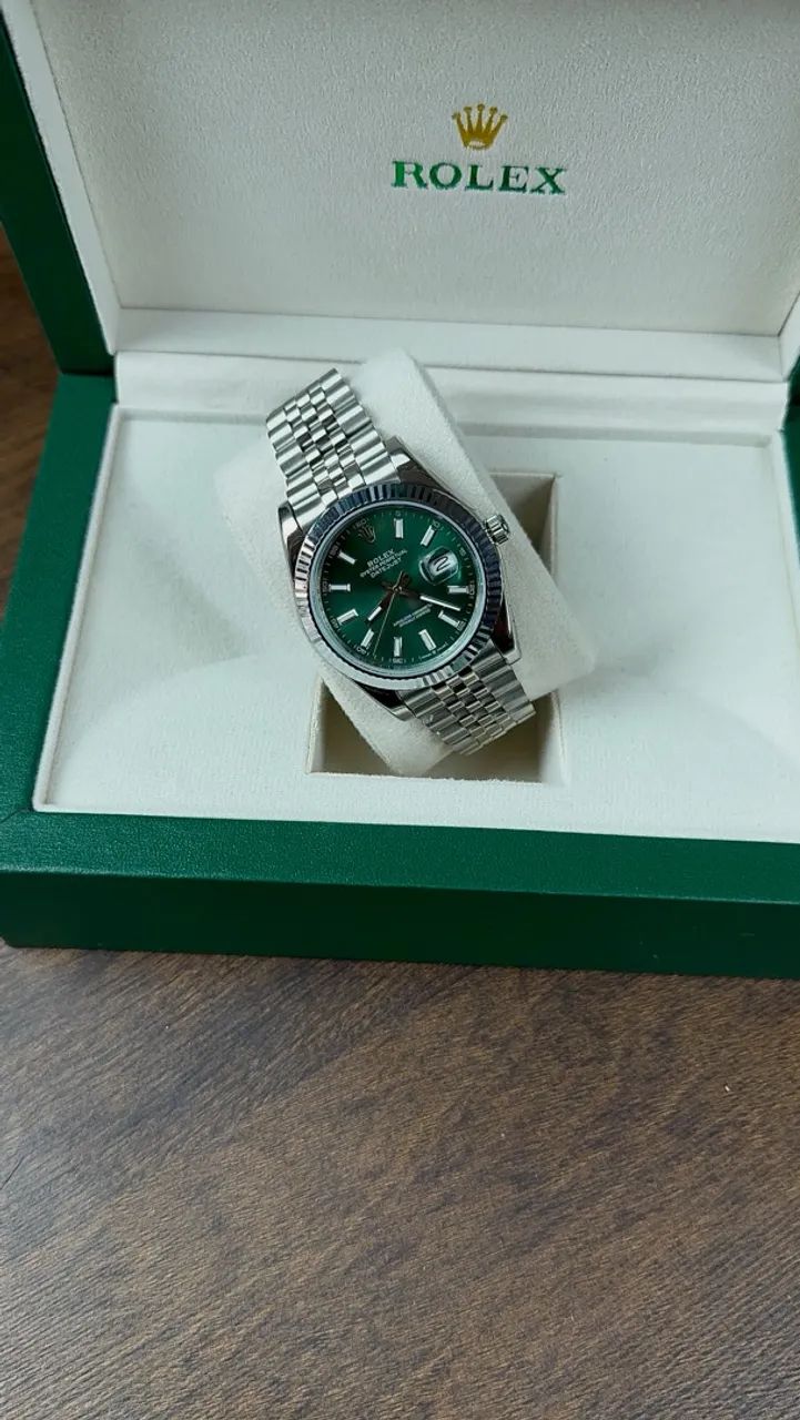 Relógio Rolex Datejust Mint Green  - Foto 2