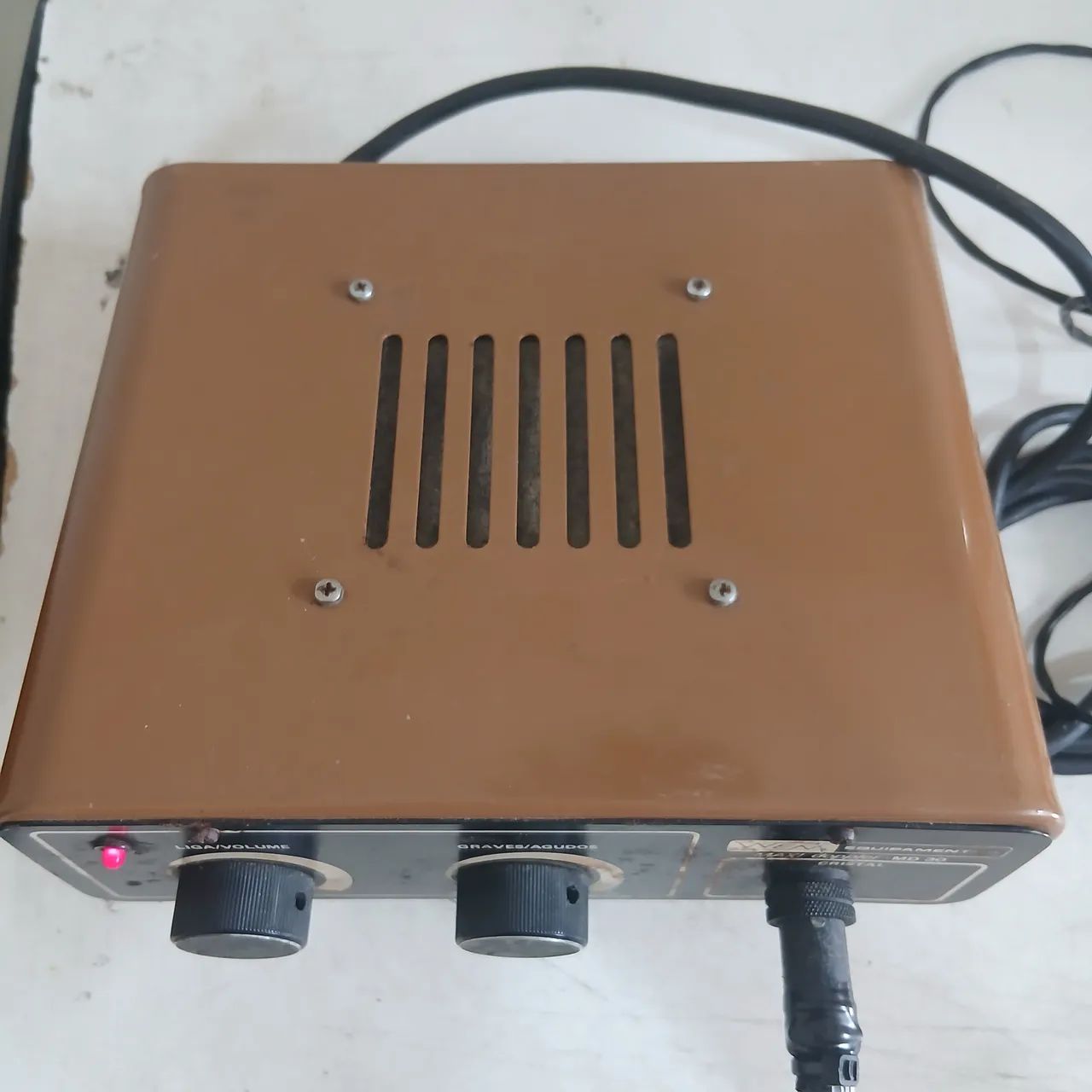Amplificador Sonoro Antigo Maxi Doppler MD30 - Foto 4