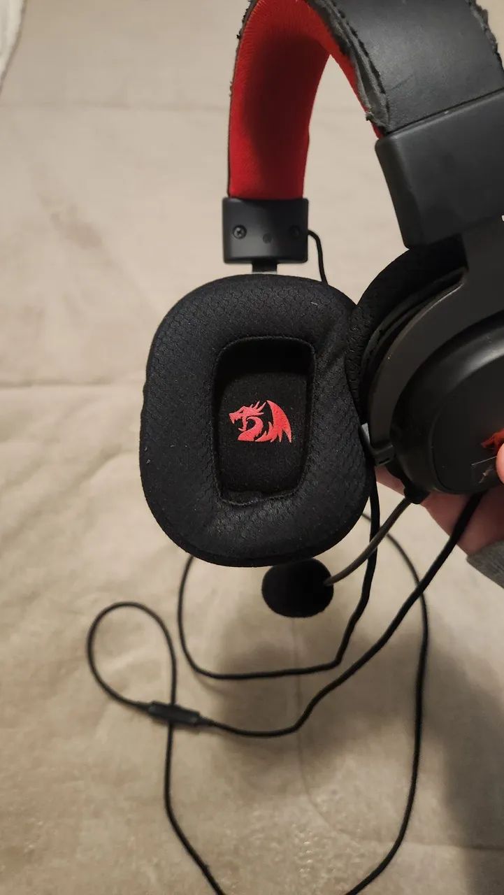 Headset Redragon Zeus P2 Usado. - Foto 5
