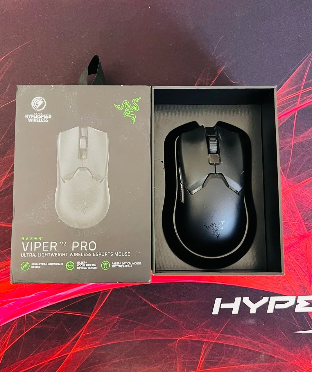 MOUSE RAZER VIPER V2 PRO + DOUNGLE 8K - Periféricos e Acessórios
