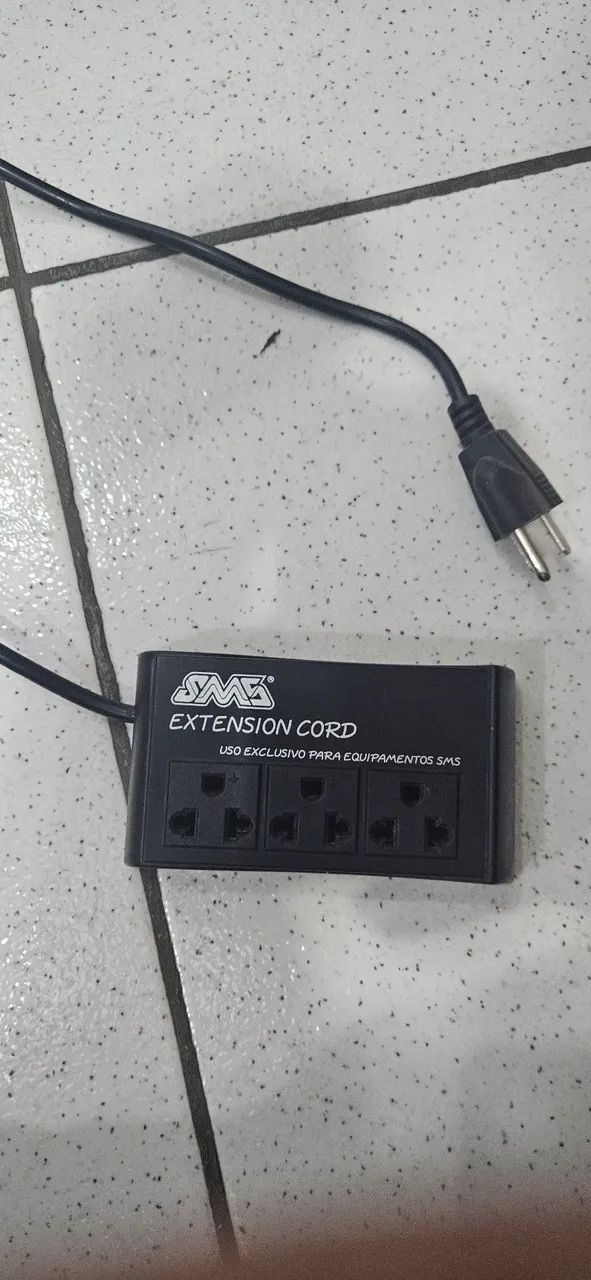 Extensão SMS com três entradas.
