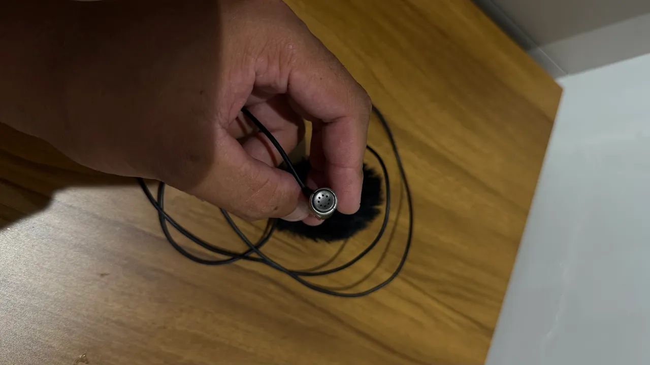 Microfone lapela Sony com plug P2 3,5 mm - Foto 3