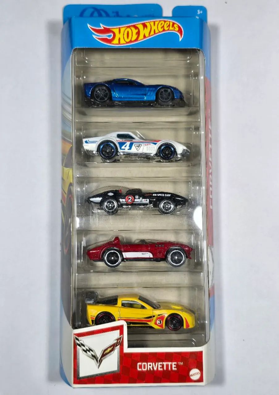 3 Packs Hot Wheels - Mustang, Corvette e Nissan - Foto 2