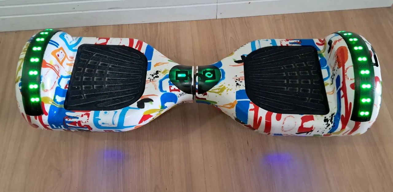 Hoverboard com Leds e Bluetooth