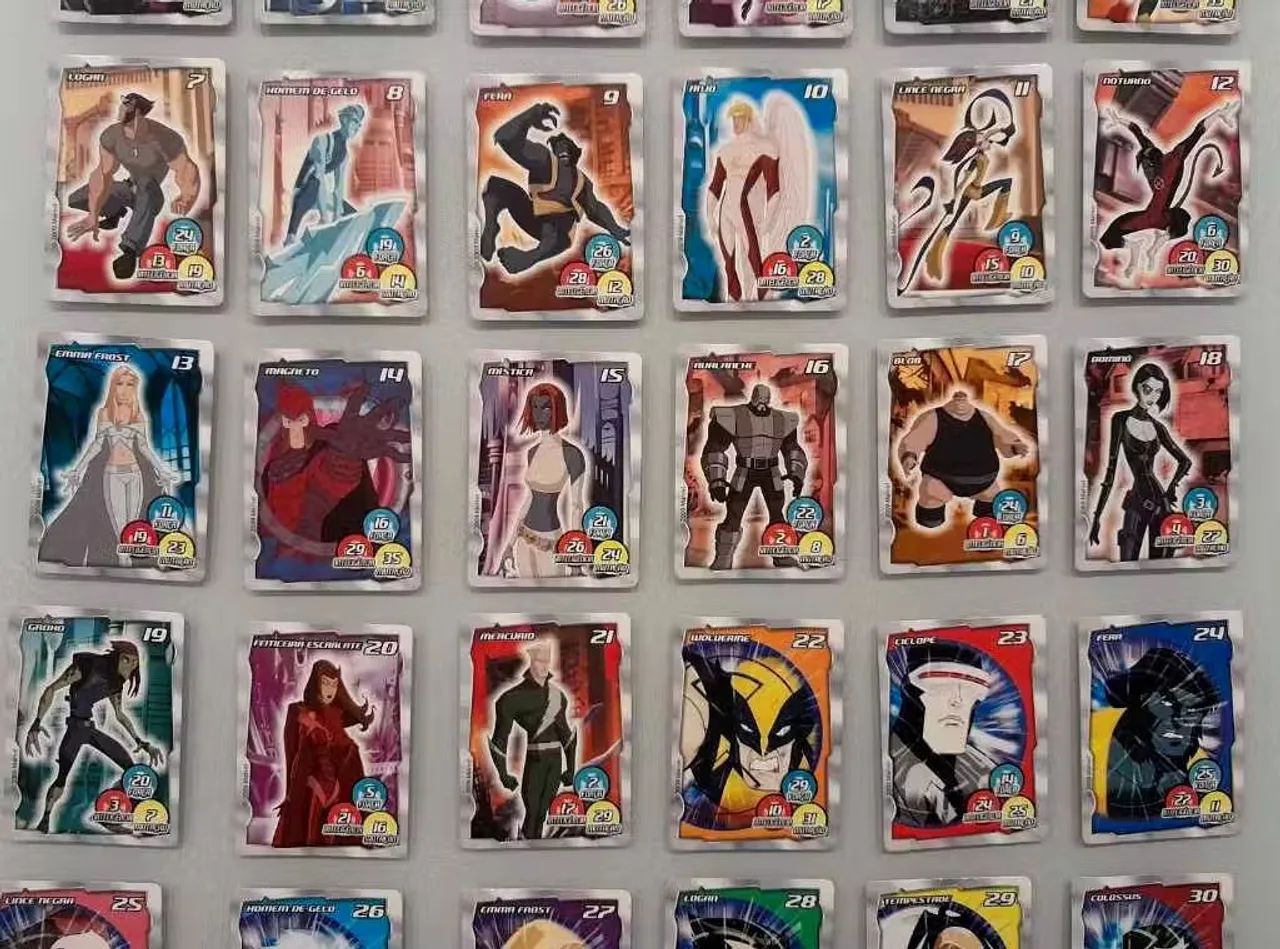 Coleção Completa Wolverine e os X-Men Elma Chips Originais - Foto 4