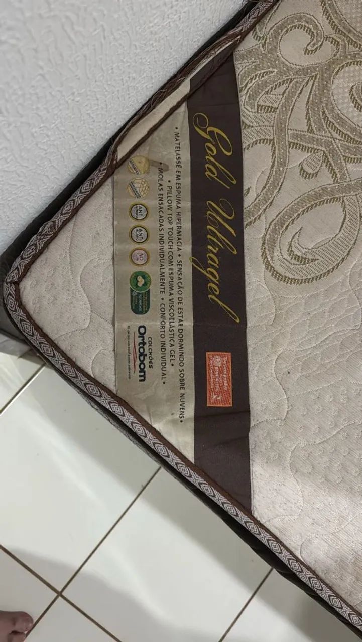 Conjunto Queen size ortobom linha gold  - Foto 5