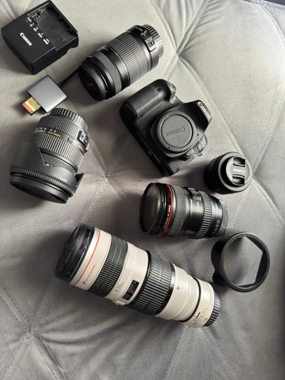 CANON 80D KIT - Câmeras e Filmadoras - Vila Sacadura Cabral, Santo