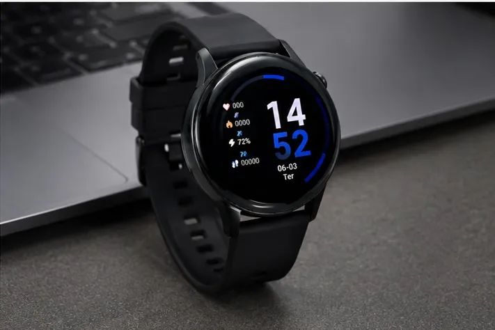 Smartwatch Zeblaze Btalk 3 Plus Preto Original | Bluetooth e Chamadas