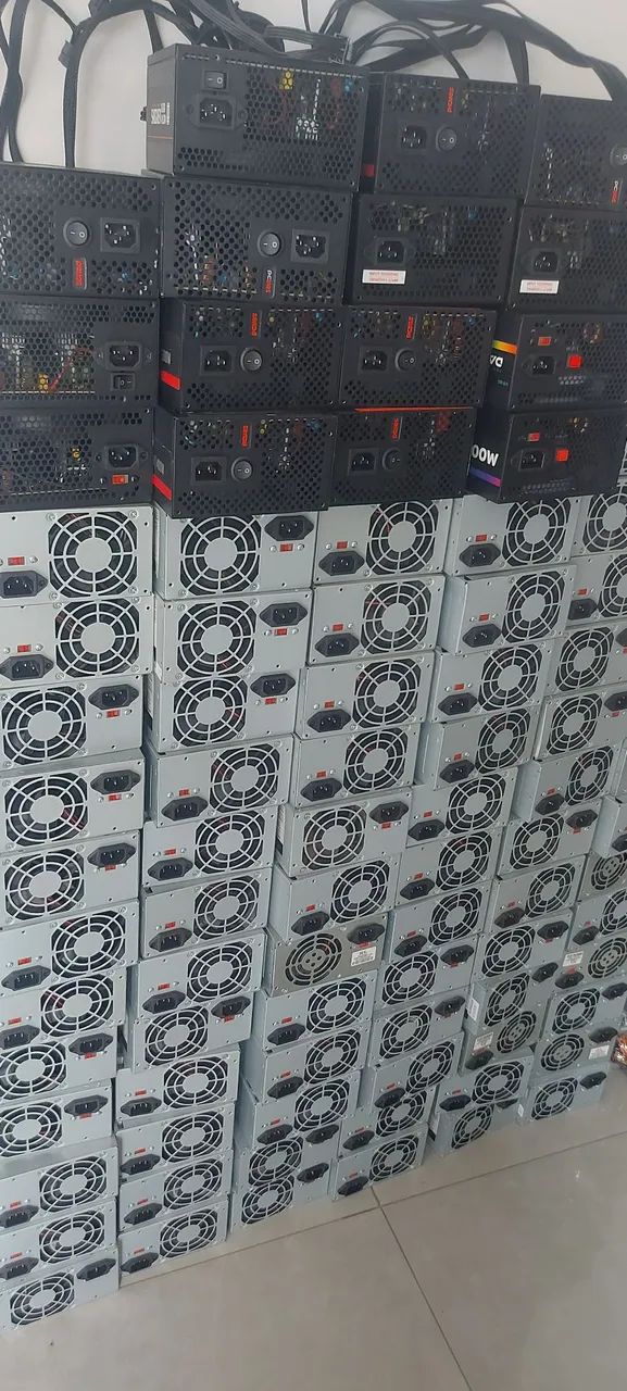 LOTE FONTES ATX PC 