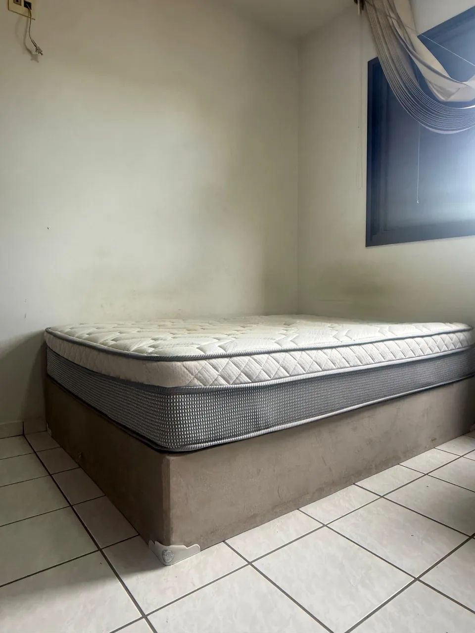 Colchão e box de casal - Foto 2