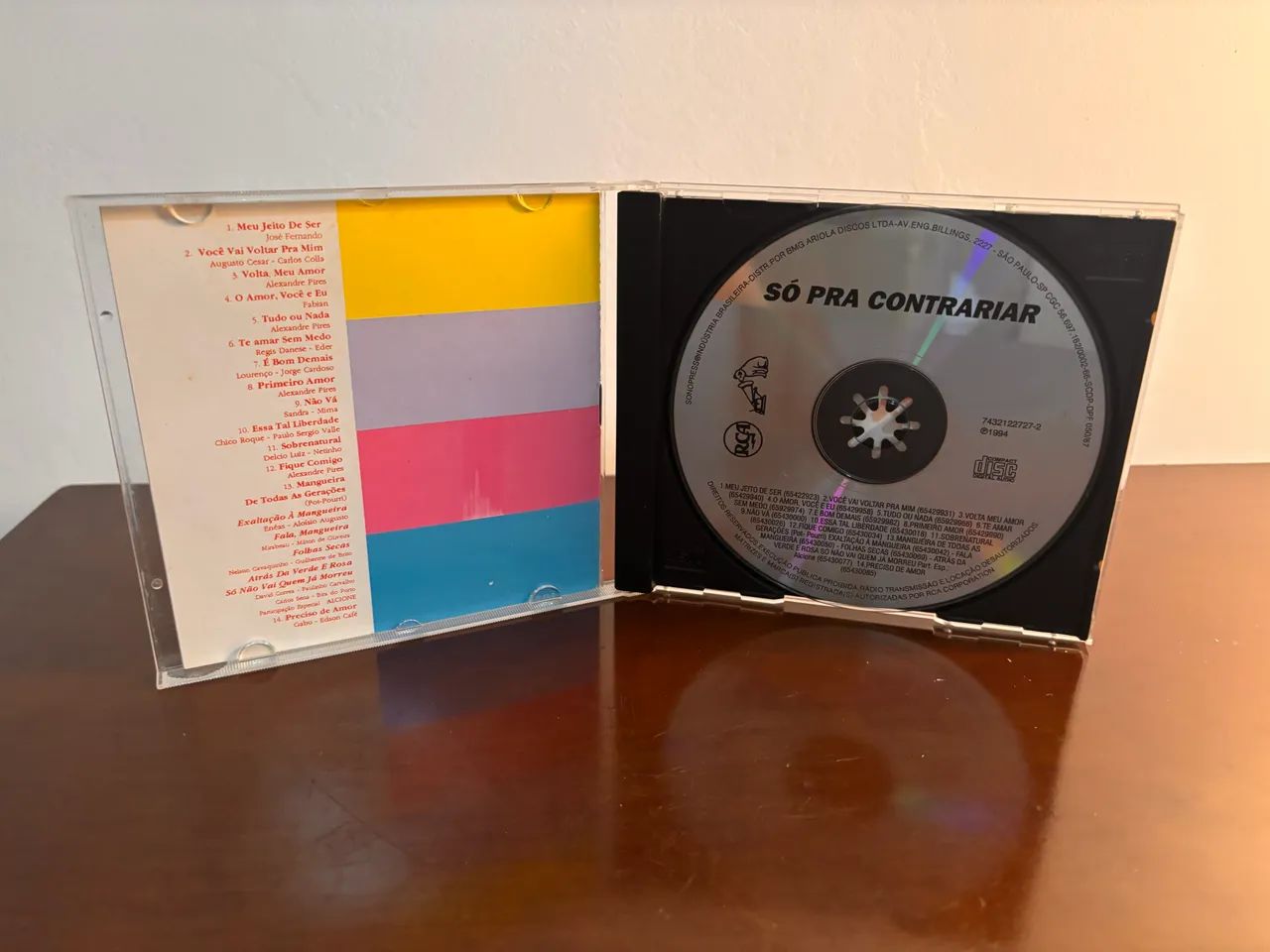 Cd Só Pra Contrariar Spc - Meu Jeito De Ser 1993 - Foto 3