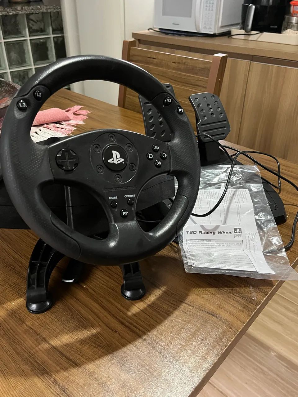 T80 racing wheel // ps4 ps3 - Foto 3