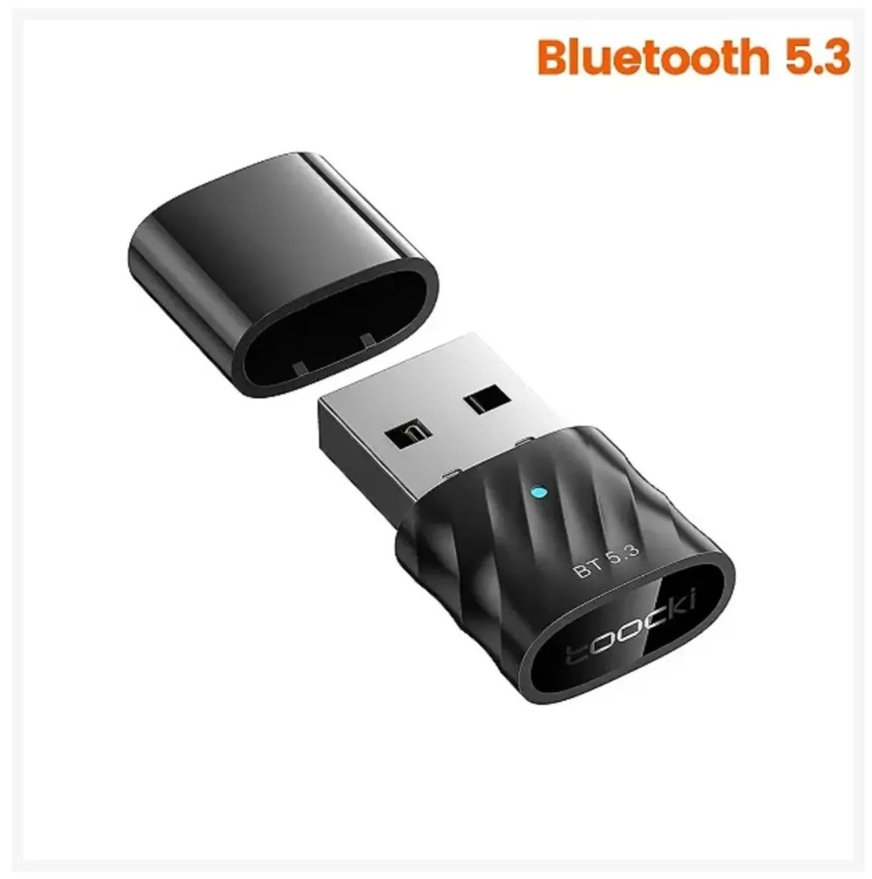 Adaptador Bluetooth Versão V5.3 USB Para PC e Notebook - Toocki - Foto 2