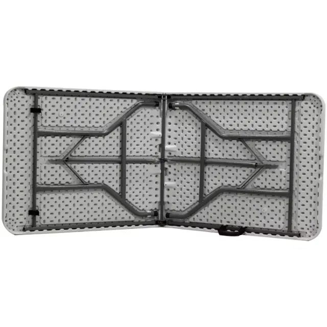 Mesa Dobrável Portátil Vira Maleta 1.80m Camping Praia - E031594 - Foto 2