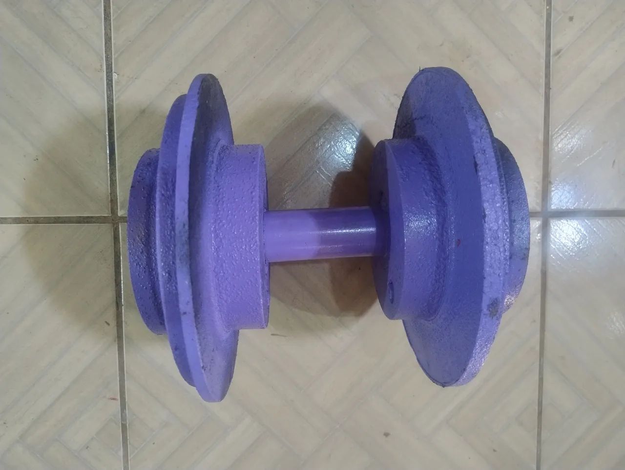 Vendo Halteres de Concreto - 15kg - Foto 3