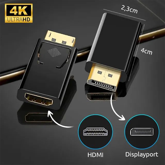 Adaptador DisplayPort p/ HDMI  