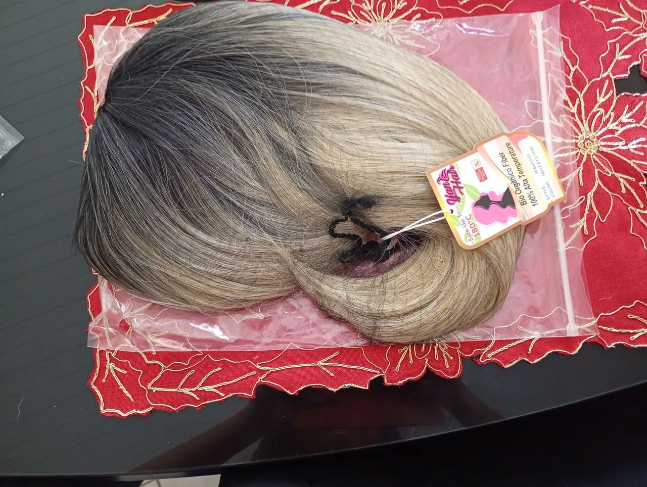 Cabelo de fibra futura Premium parecido com humano 