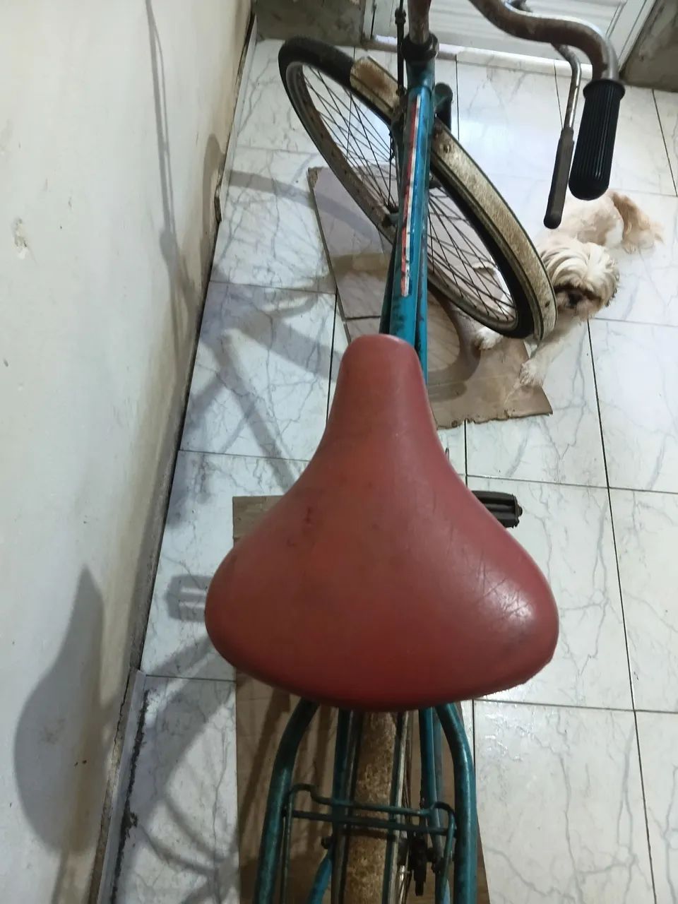 Bicicleta caloi arco duplo original até os pneus são os de fábrica.  - Foto 4