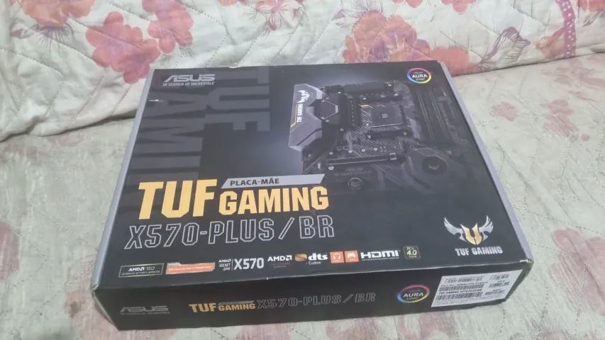 PLACA MÃE ASUS TUF GAMING X570-PLUS BR - PARA REPARO / PEÇAS - Foto 4