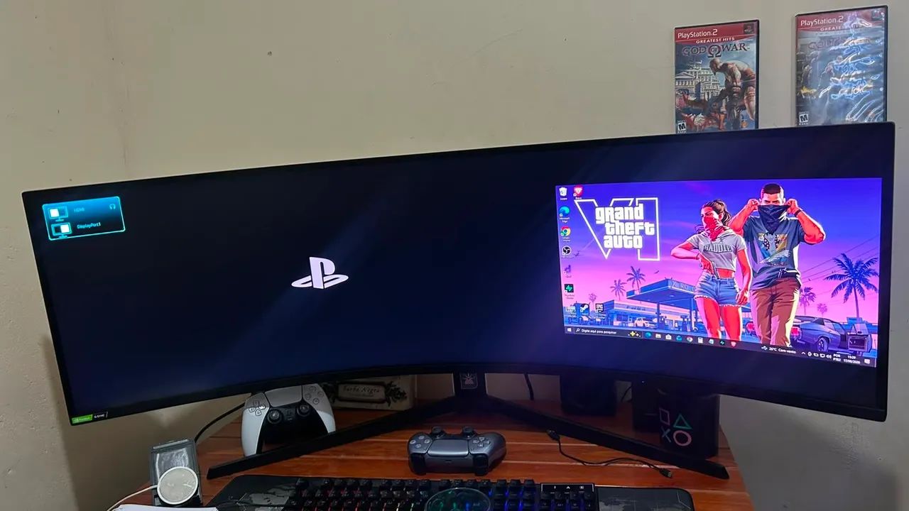Monitor Odyssey G9 49 polegadas qled curvo - Foto 3