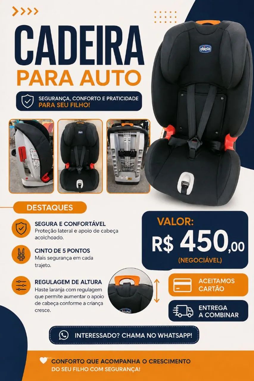Cadeira para Auto Chicco