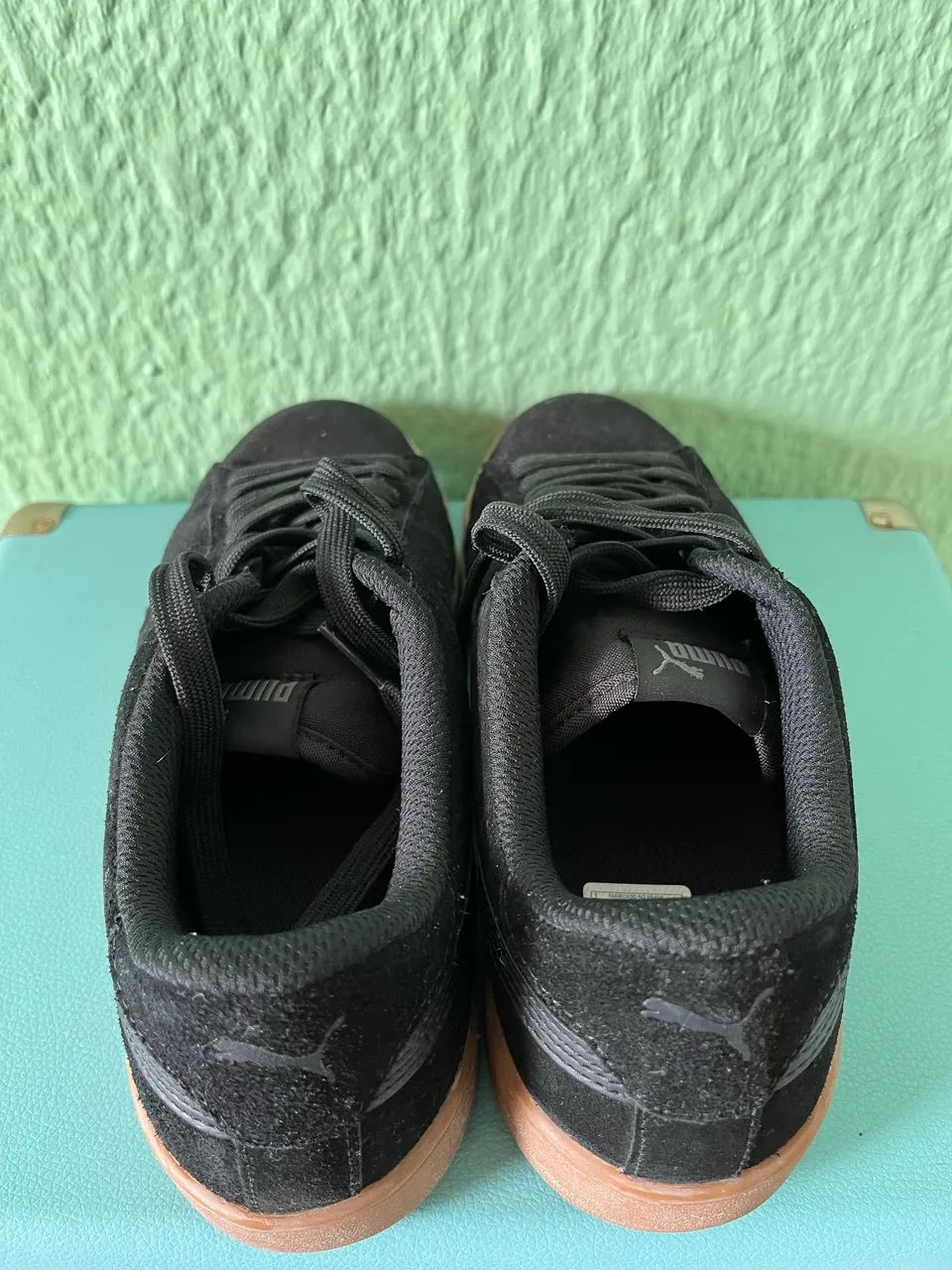 Tênis Puma Suede Preto 37 - Foto 2