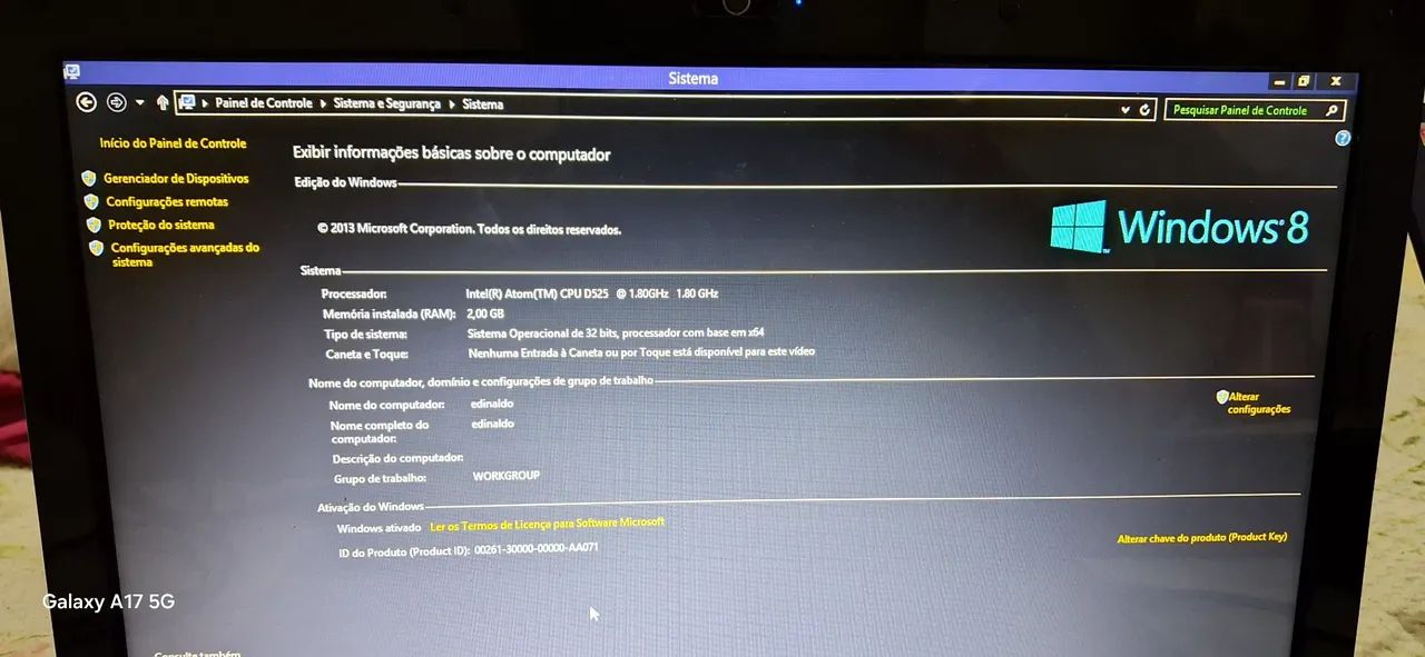 Vendo notebook funcionando perfeitamente com carregador precisa atualizar  - Foto 3
