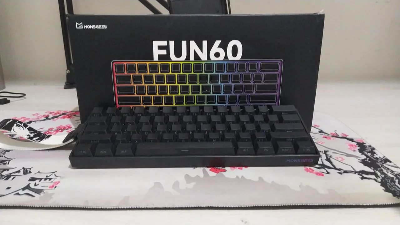 Teclado magnético Akko Fun 60 pro 