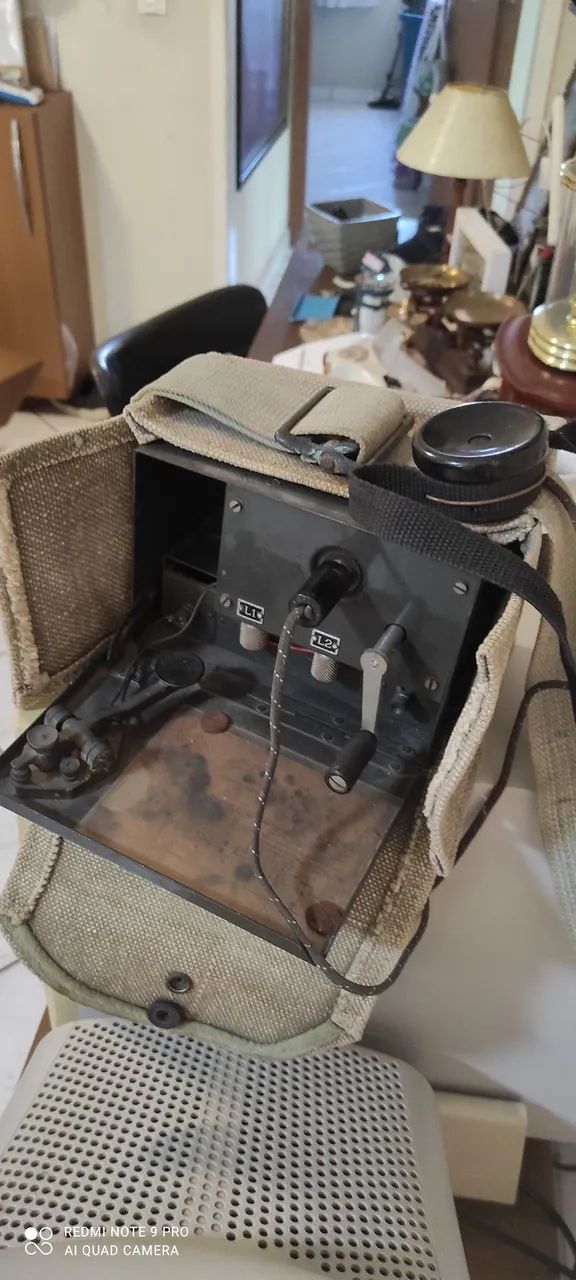 Telefone/telegrafo antigo,peça de Museu: - Foto 3
