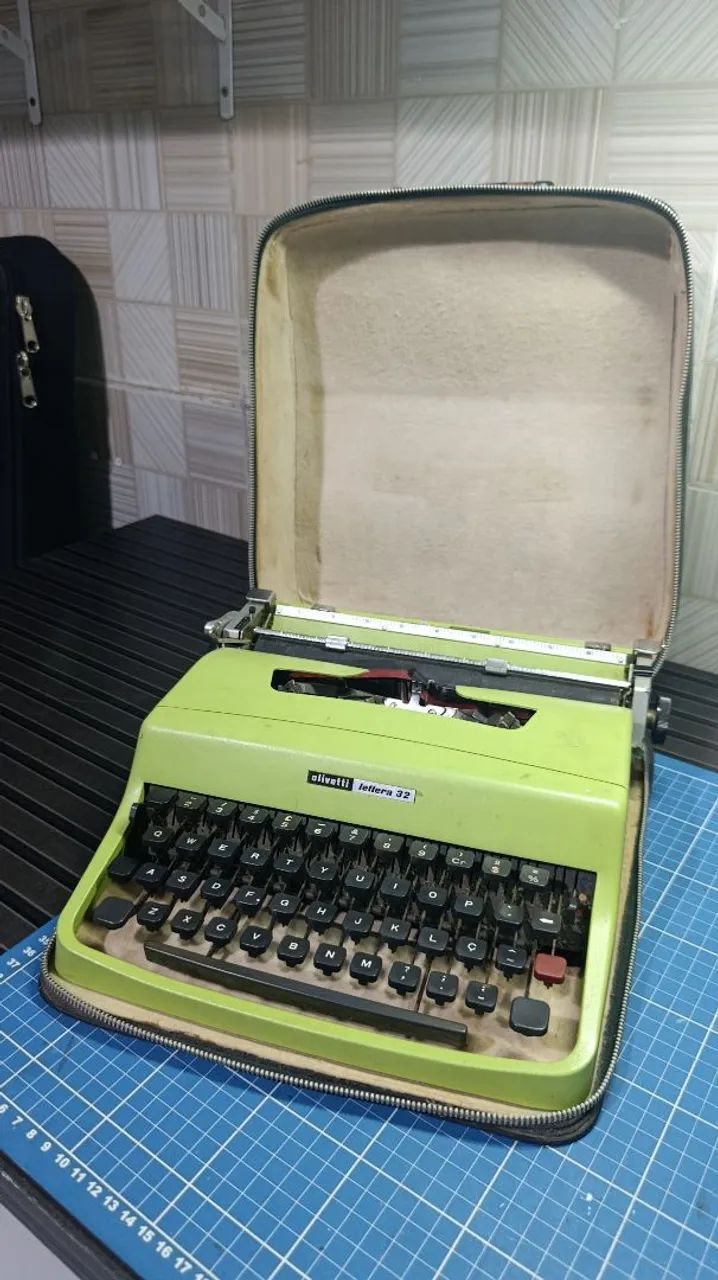 Máquina de datilografia Funcionando!