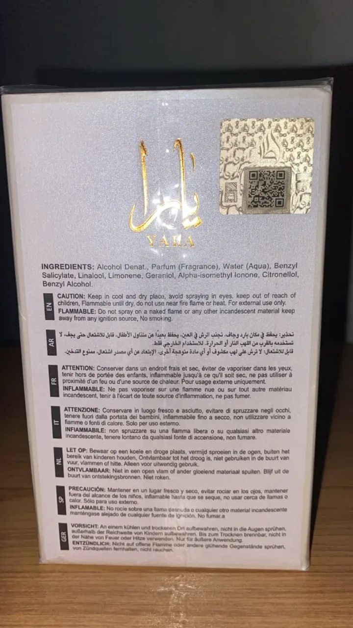 Perfume lattafa yara moi 100ml - original - lacrado - Foto 2