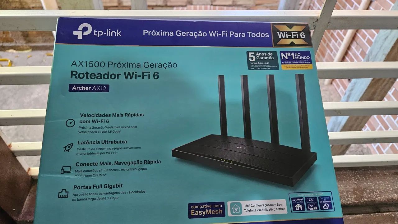 Roteador Wi-Fi 6 Tp-link - Foto 2