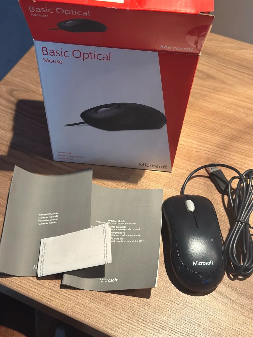 Microsoft Basic Optical Mouse Preto - Foto 3