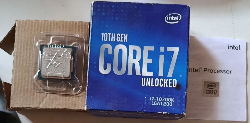 Processador Intel Core i7-10700K, 10ª geração, socket LGA1200. - Foto 2