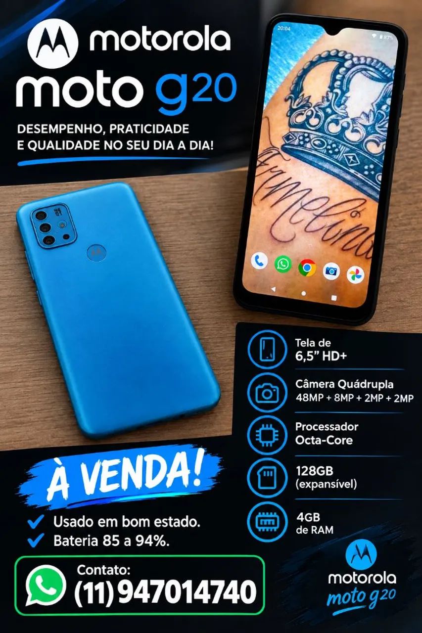 Celular Motorola usado