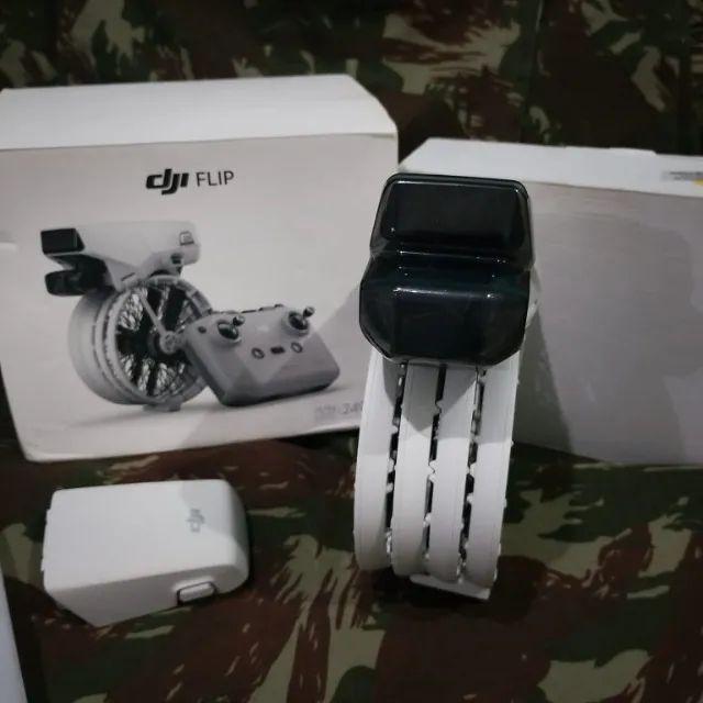 Drone DJI Flip Standard Sem Tela BR, 4K, 60 FPS, Sensor CMOS, Até 50 min de voo