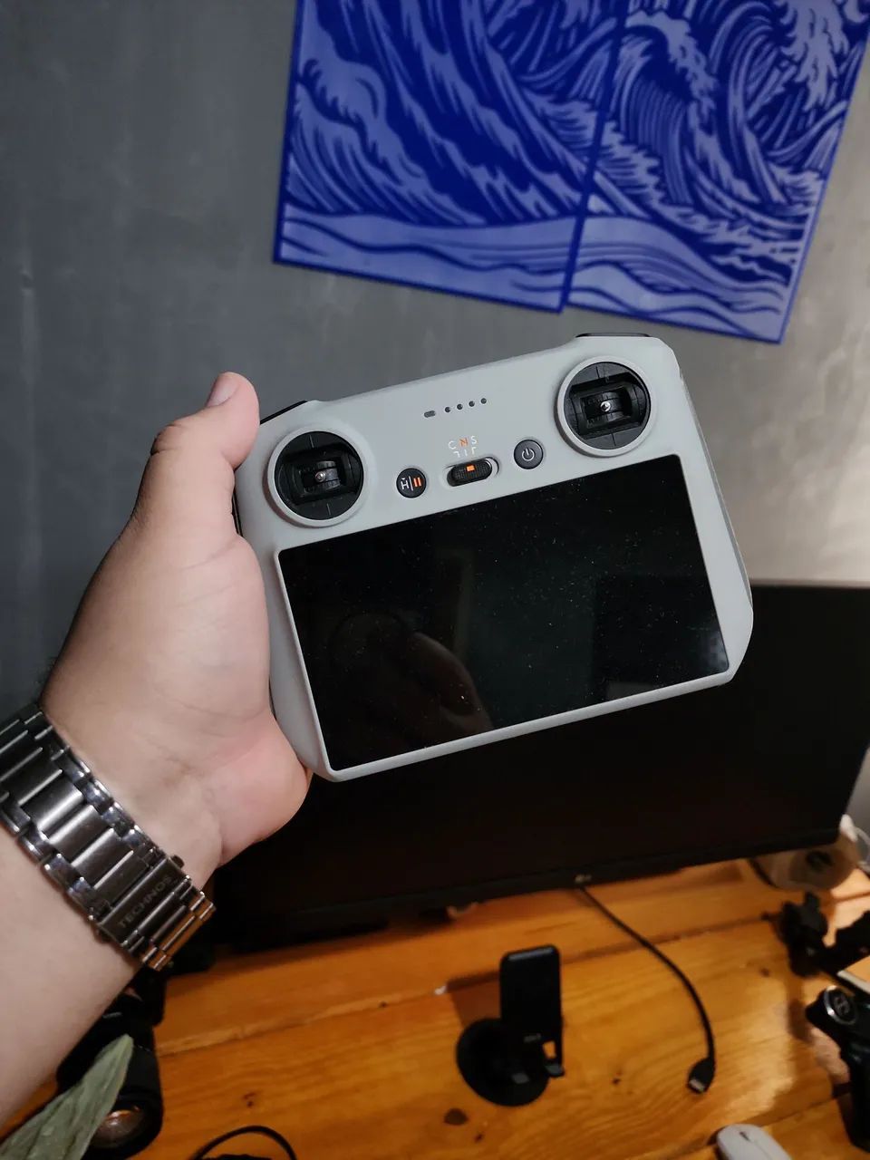 Controle Dji Rc Com Tela Rm330 Original - Não carrega