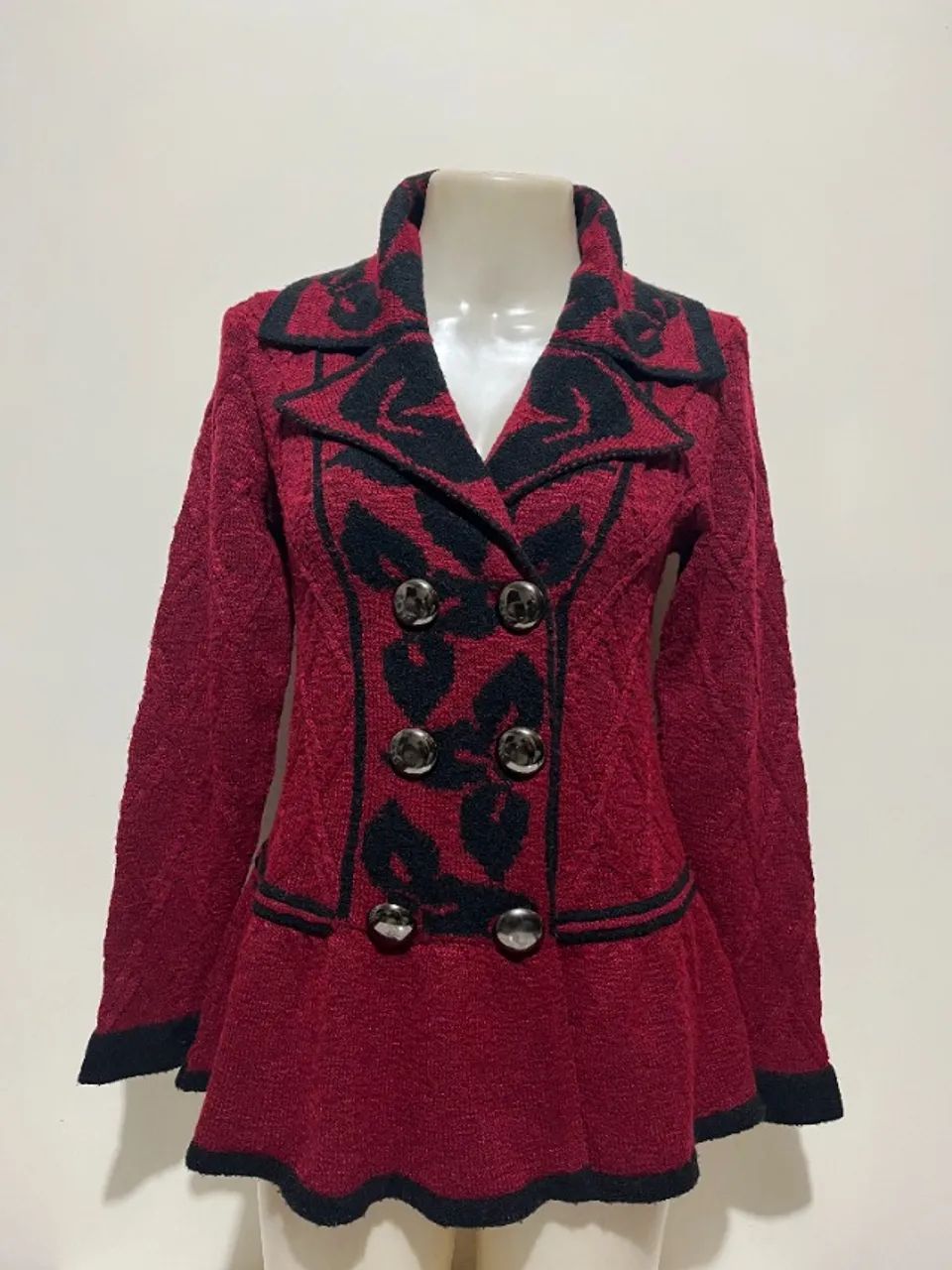 Cardigan de Lã Feminino