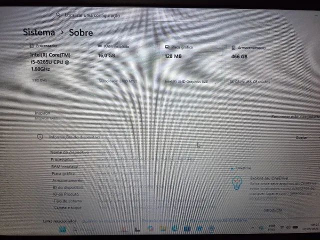 Notebook Dell Inspiron P89G Core i5 16Gb SSD - Foto 3