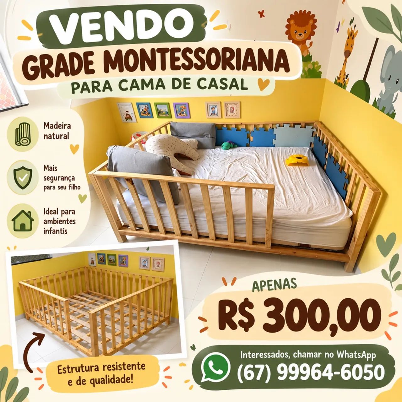Cama Montessoriana