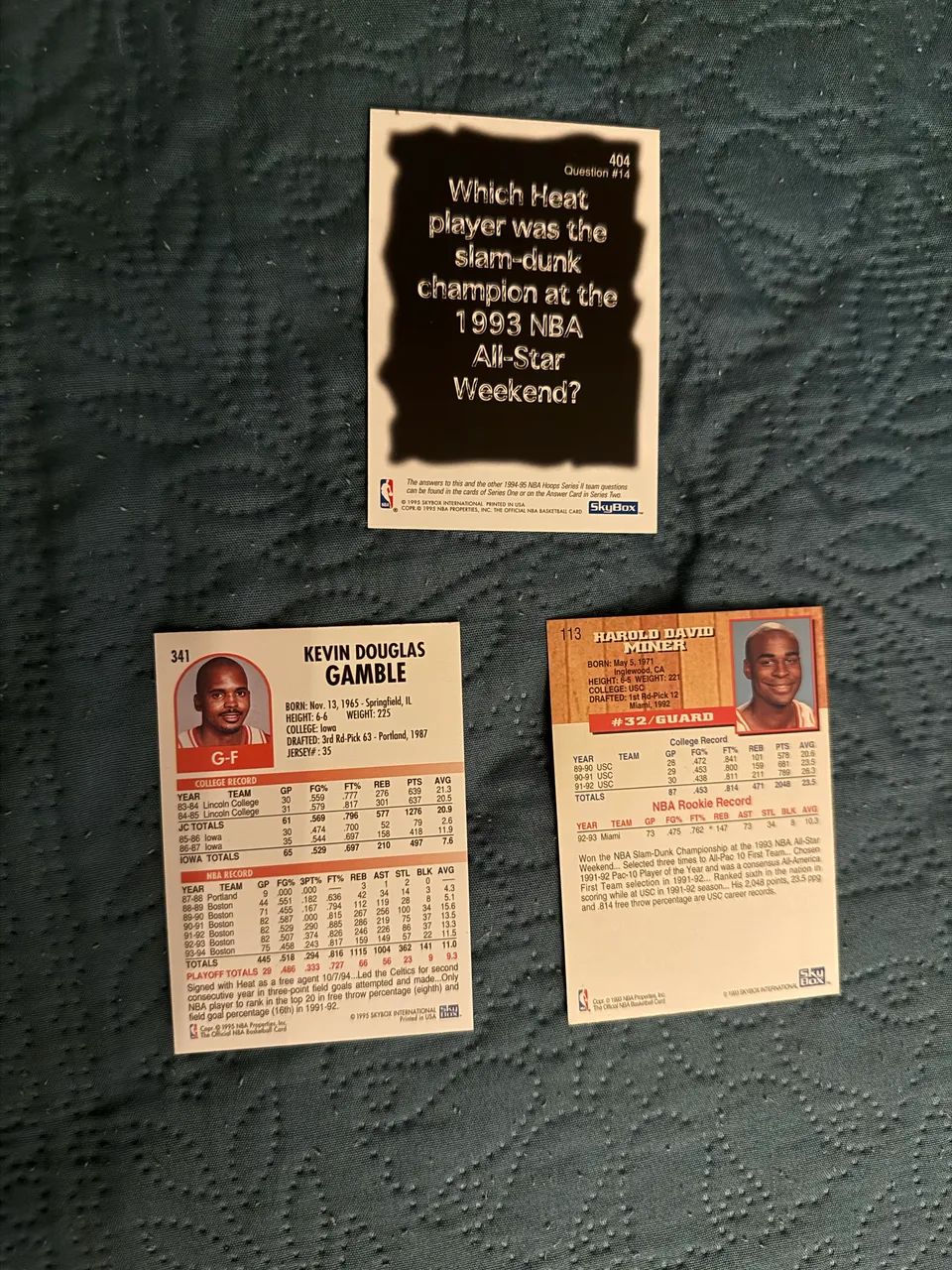? PACK MIAMI HEAT ? 3 CARTAS NBA DOS ANOS 90! - Foto 3