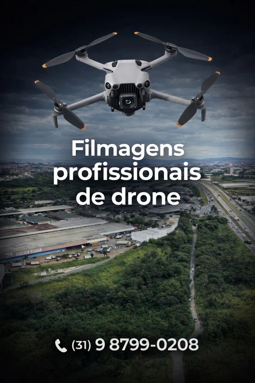 Filmagem Profissional com Drone 4K