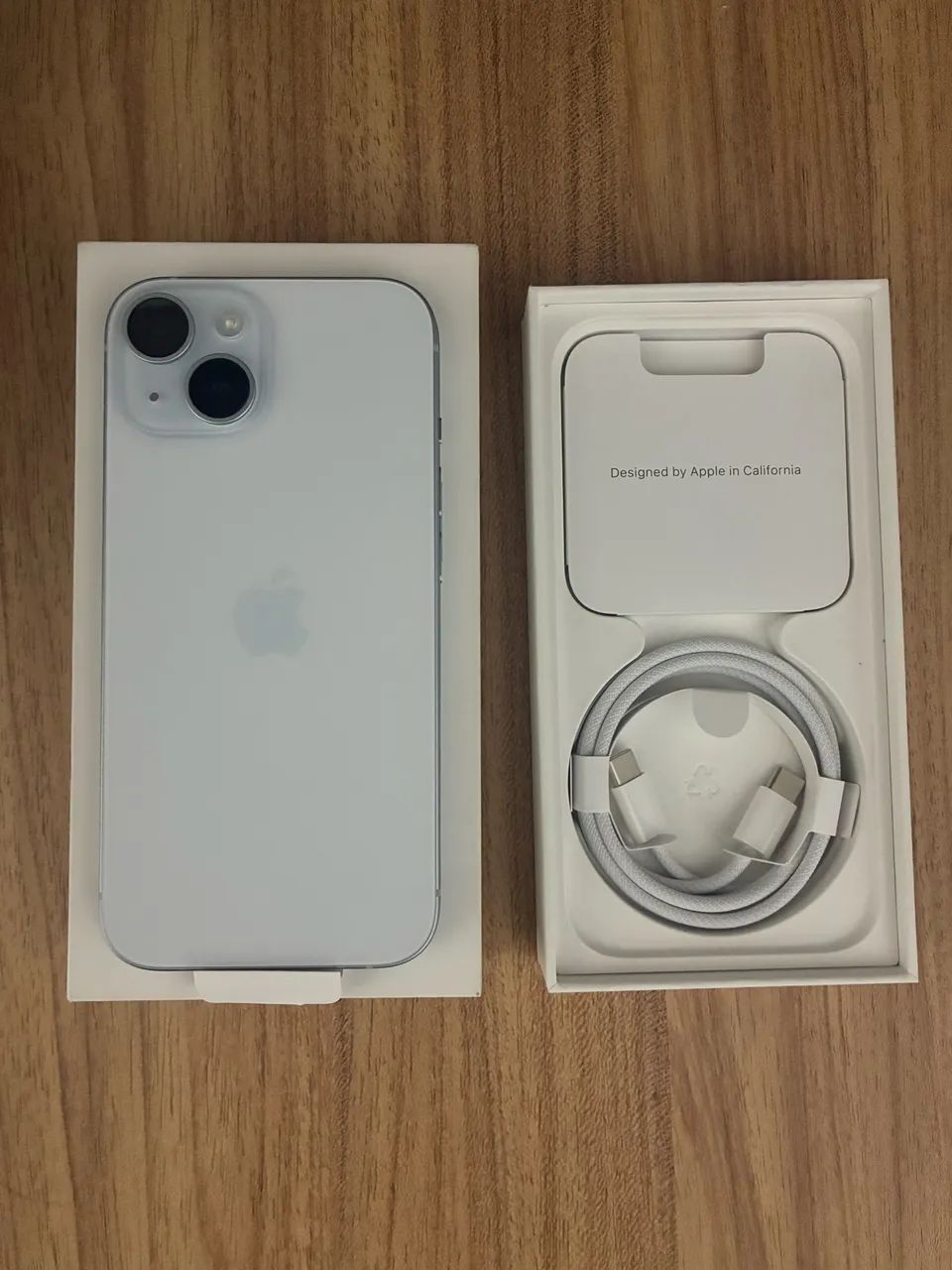 iPhone 15 128GB AZUL - NUNCA USADO!!
